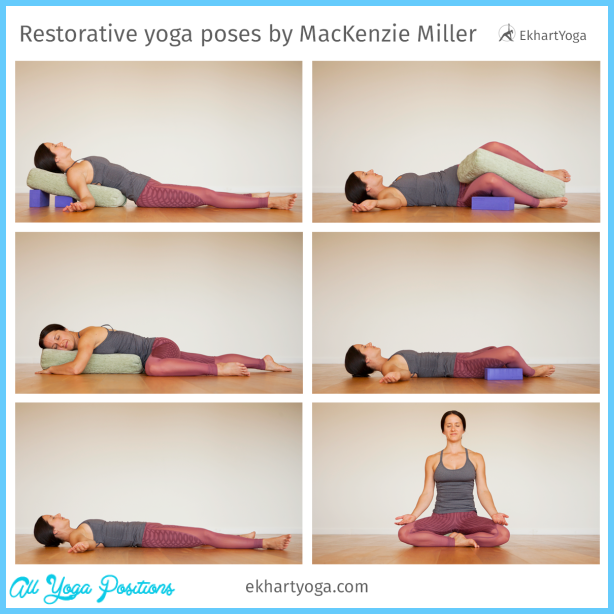 restorative yoga postures with props