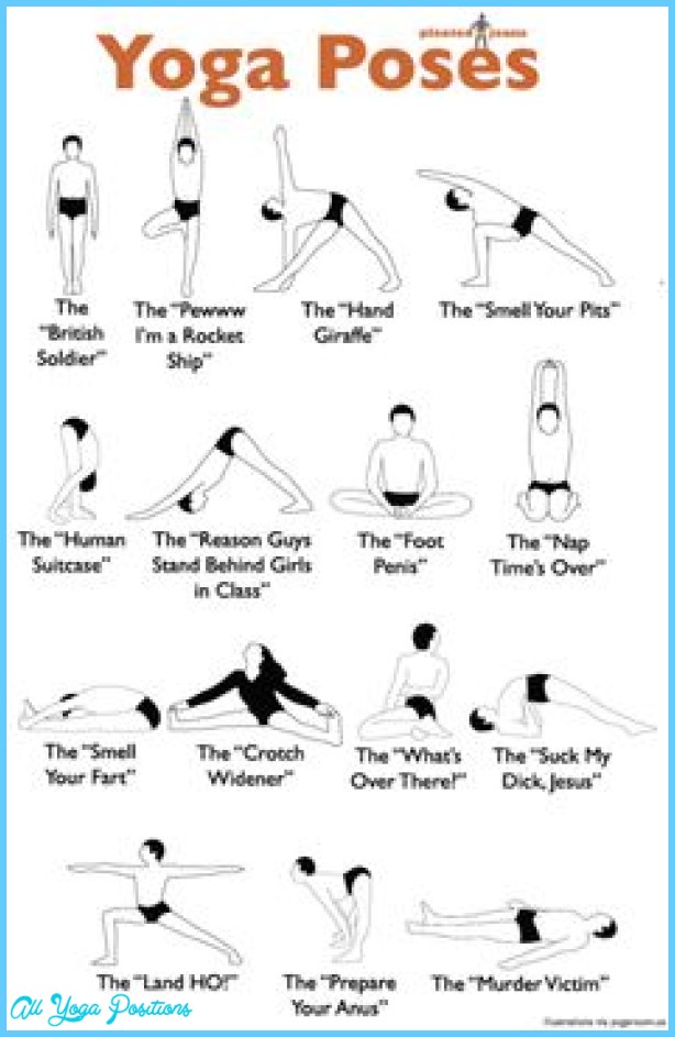 Printable Yoga Poses Chart