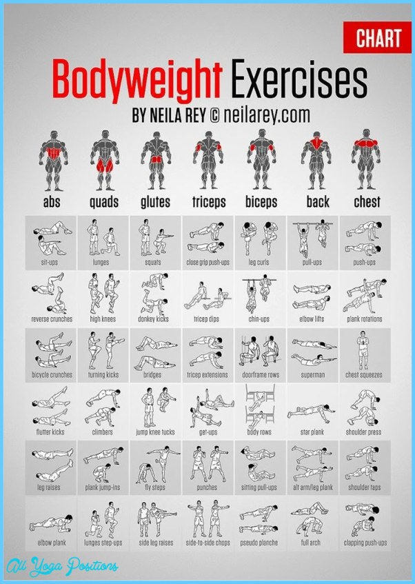 Daily Exercise Routine For Weight Loss AllYogaPositions