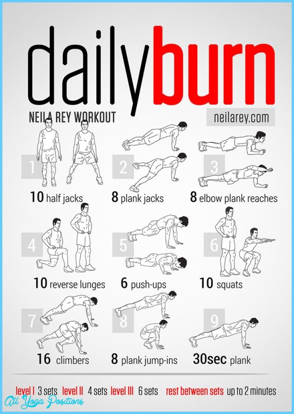 Daily Exercise Routine For Weight Loss AllYogaPositions