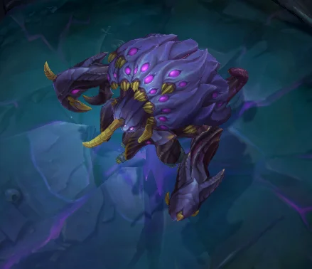 New visual appearance of the Rift Herald resembling a Voidgrub.