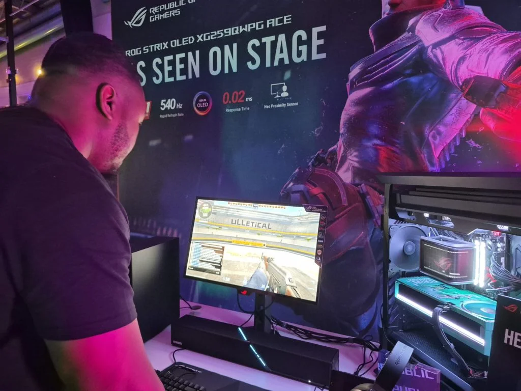 Asus expands ROG Ace lineup with new 540Hz and 720Hz OLED esports monitors