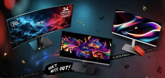 MSI slashes gaming monitor prices in early Black Friday deals