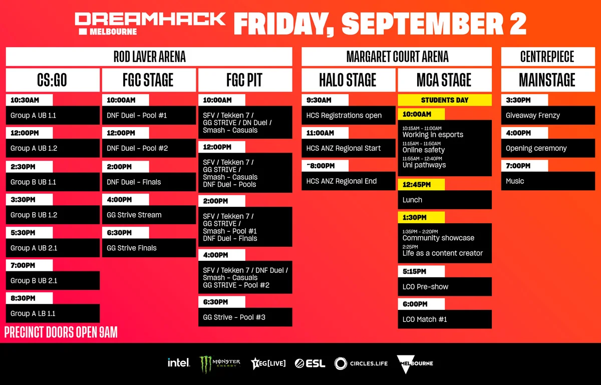DreamHack Melbourne 2022 Set to Showcase Esports and Entertainment