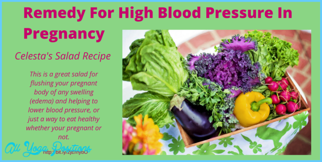 Salad Recipe For High Blood Pressure In Pregnancy