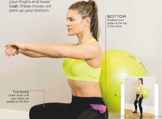as well as working your thighs and lower back these moves will perk up your bottom