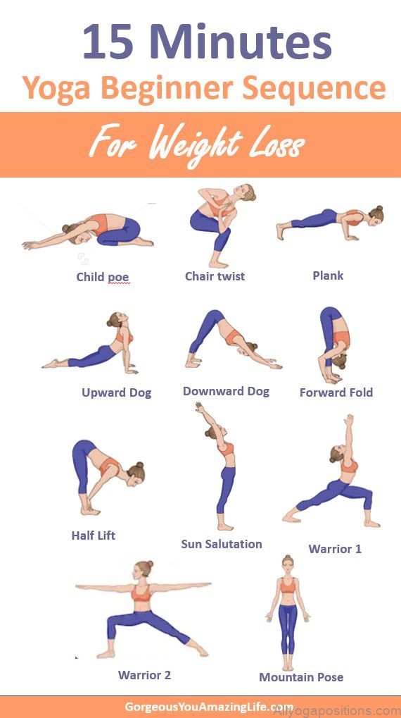 yoga poses to help you lose weight