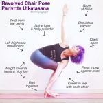 yoga practice beginners 5 steps strong alignment revolved chair pose 2