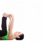 happy baby pose the relaxing centering yoga posh 1