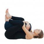 happy baby pose the relaxing centering yoga posh 4