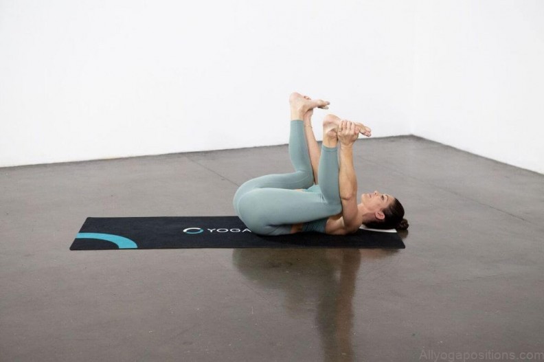 happy baby pose the relaxing centering yoga posh