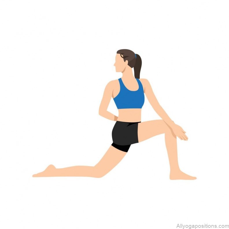 anjaneyasana yoga pose a deep stretch for the hips and thighs