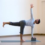 mastering the revolved half moon yoga pose a journey of balance and strength 10
