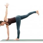 mastering the revolved half moon yoga pose a journey of balance and strength 12