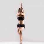 mastering the revolved half moon yoga pose a journey of balance and strength 7