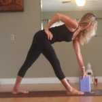 mastering the revolved half moon yoga pose a journey of balance and strength 9