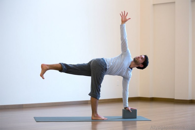 unlocking balance and strength exploring the parivritta ardha chandrasana yoga pose 5
