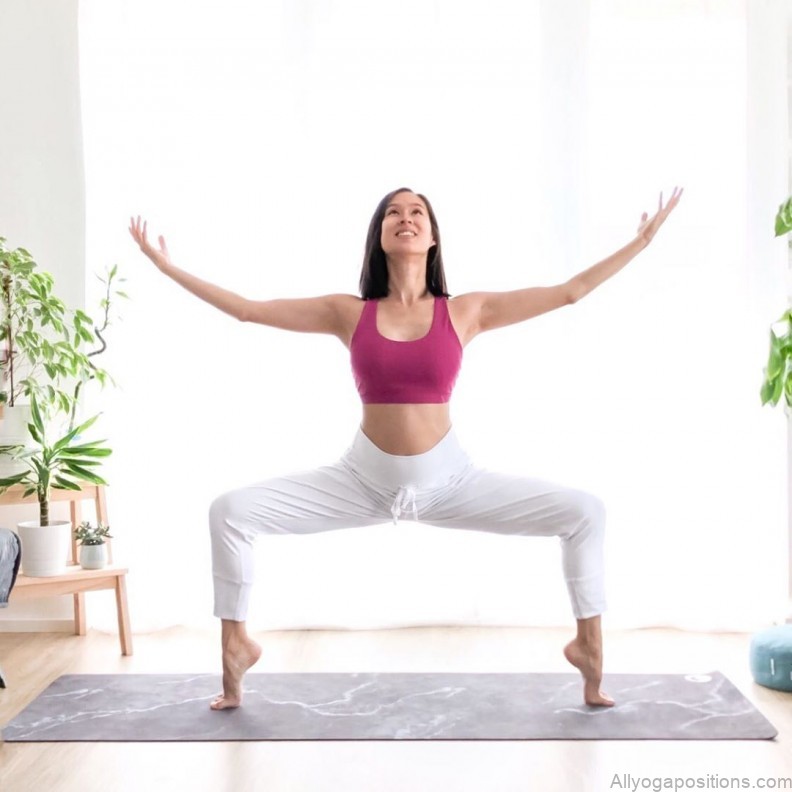 utkata konasana exploring the powerful benefits of the goddess pose 2