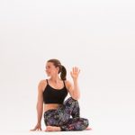 the power of the revolved standing hand to big toe yoga pose 11