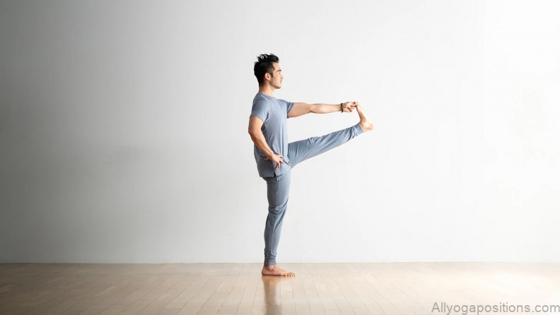 the elevation of utthita tadasana yoga pose 3