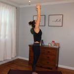 the elevation of utthita tadasana yoga pose 8