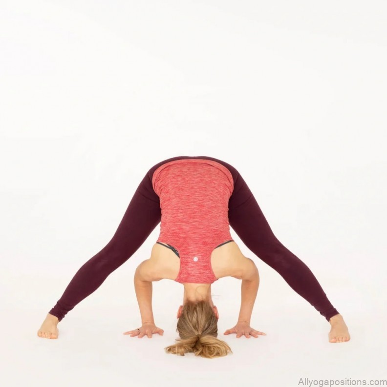 the power and elegance of the wide legged forward bend ii yoga pose 11