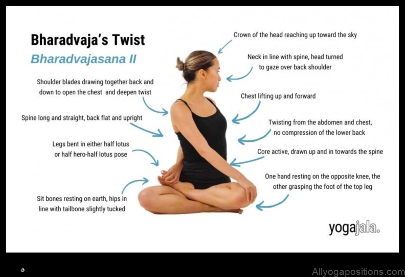 Bharadvaja's Twist yoga pose