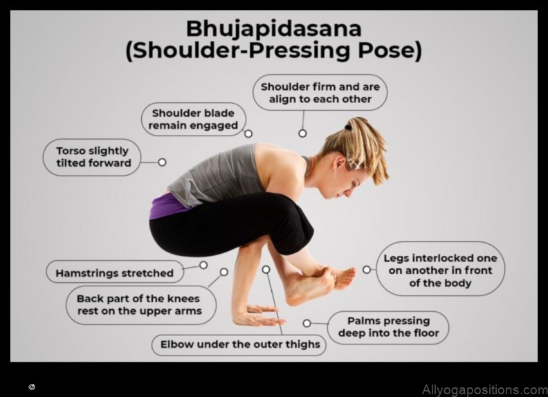 Bhujapidasana yoga pose