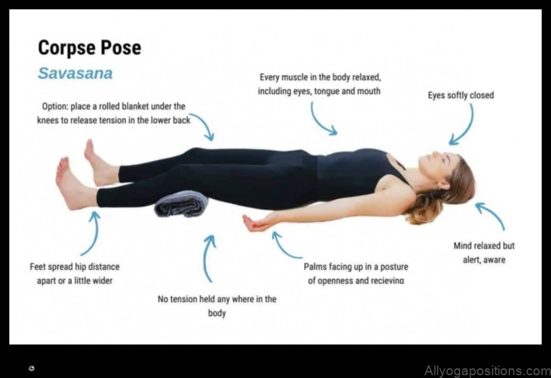 Savasana yoga pose