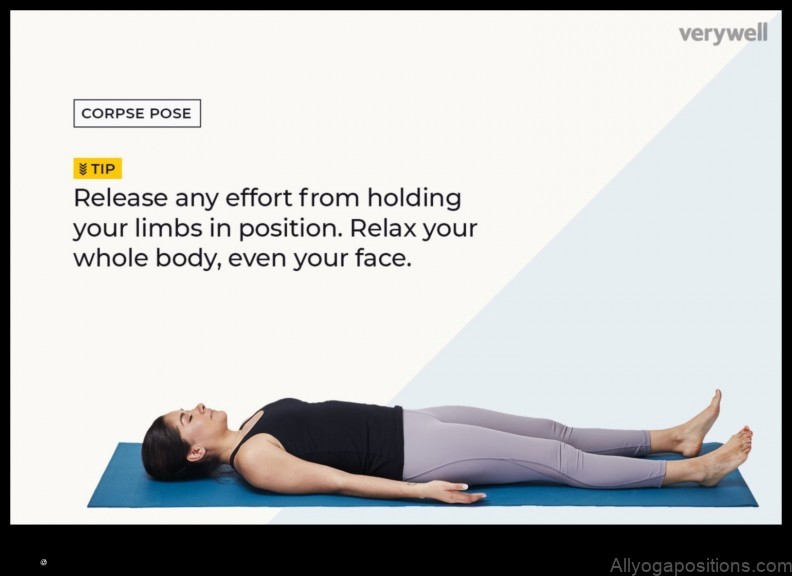 Savasana yoga pose