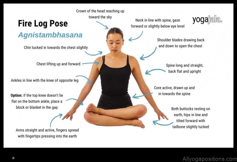 Agnistambhasana yoga pose