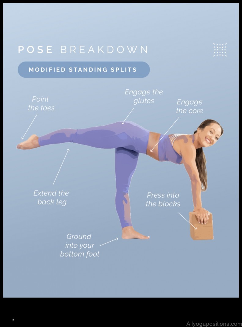 Standing Split yoga pose