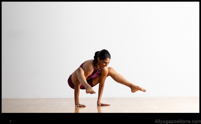 Tittibhasana yoga pose