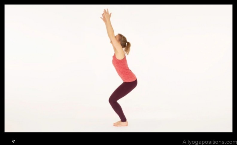Utkatasana yoga pose