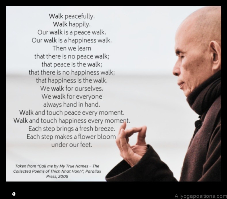 Meditation and Mindful Walking: A Step Towards Peace
