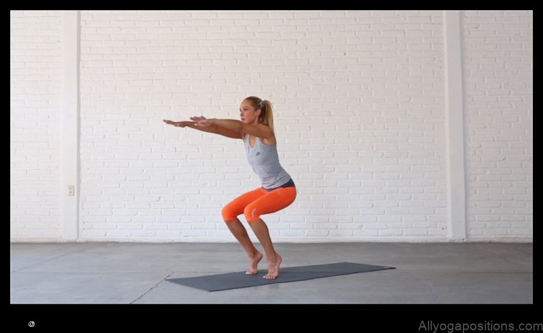 Chair Pose yoga pose