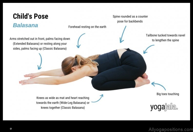 Child’s Pose yoga pose