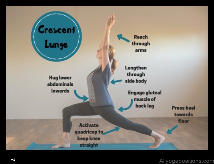 High Lunge, Crescent Variation yoga pose