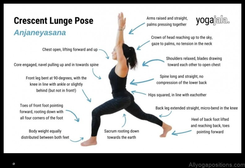 High Lunge, Crescent Variation yoga pose