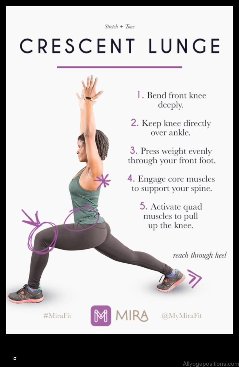 High Lunge, Crescent Variation yoga pose