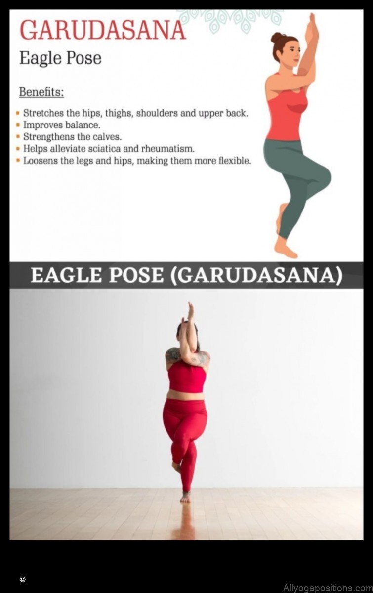 Eagle Seal yoga pose