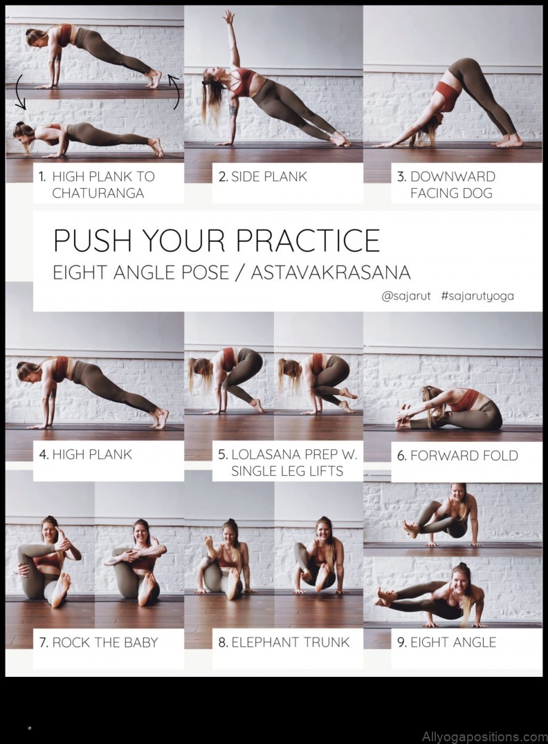 Eight-Angle Pose yoga pose