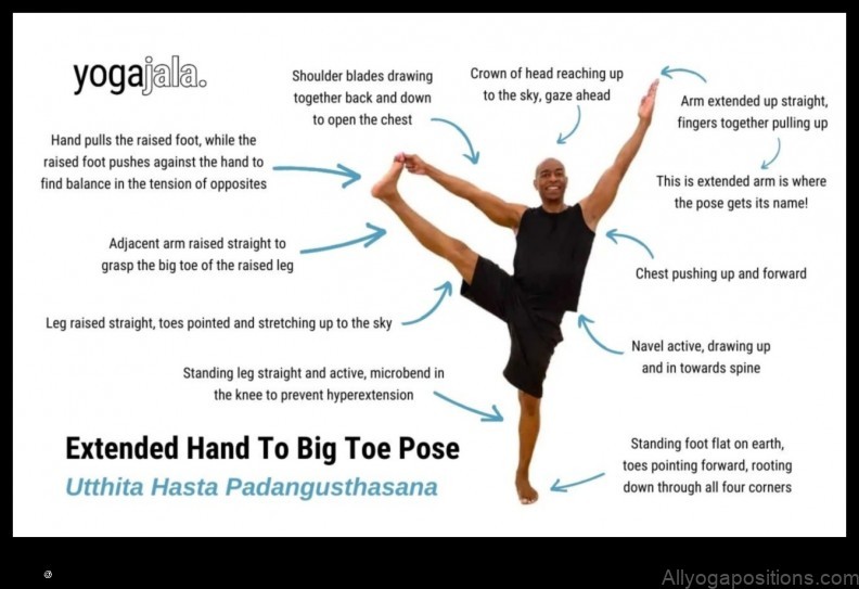 Extended Hand-To-Big-Toe Pose yoga pose