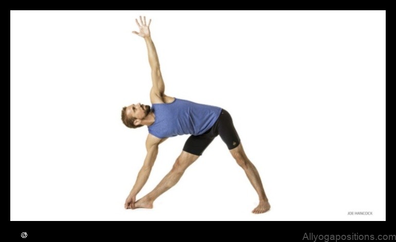 Extended Triangle Pose yoga pose
