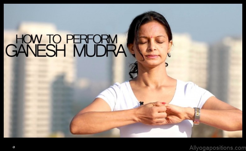 Ganesha Mudra yoga pose