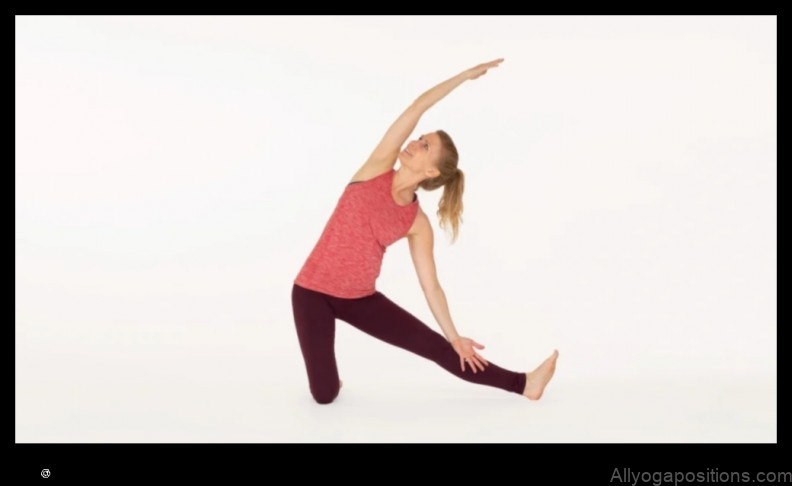 Gate Pose yoga pose