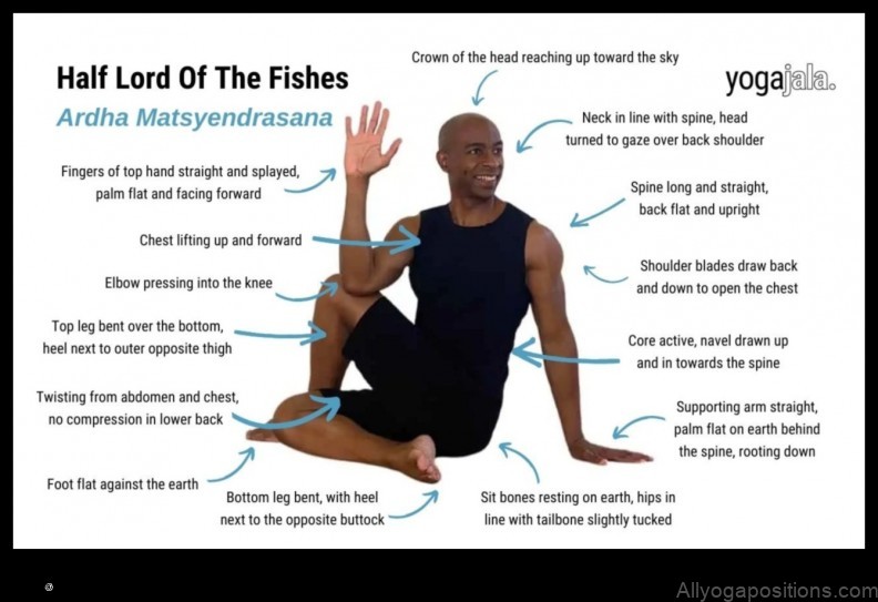 Half Lord of the Fishes Pose yoga pose