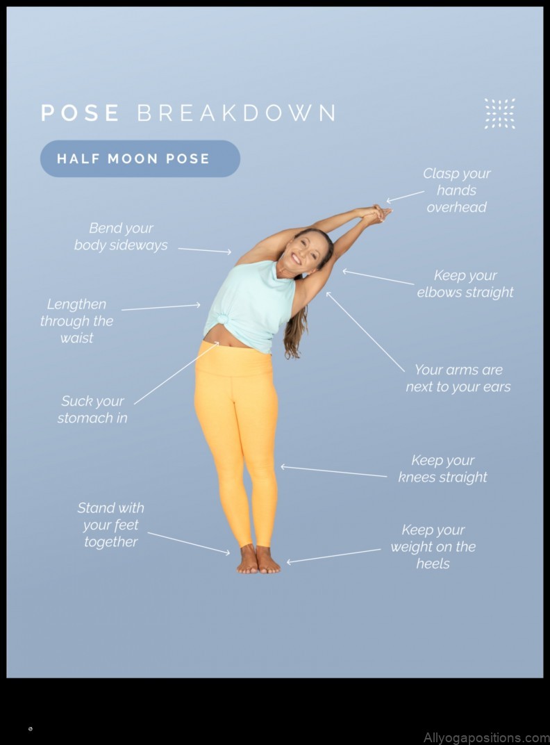 Half Moon Pose yoga pose