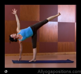 Half Moon Pose yoga pose