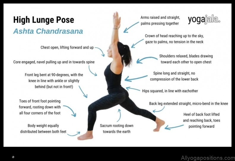 High Lunge yoga pose